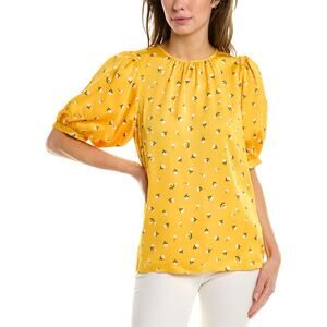 Kate Spade Yellow Floral Blouse